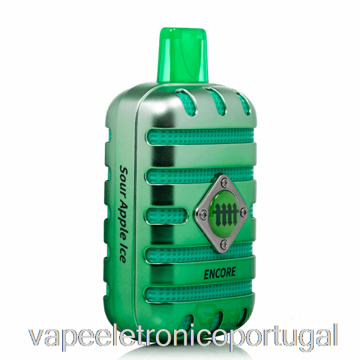 Vape Eletrônico Que Aquele Encore 6500 Descartável Sour Apple Ice